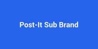 Post-It Sub Brand